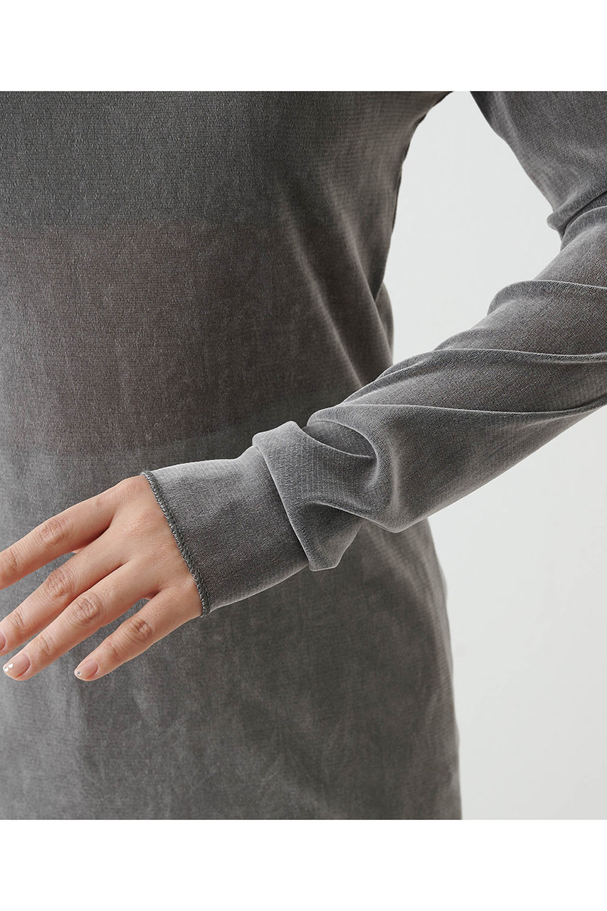 Whim Gazette(ウィム ガゼット)｜フロッキーバックシャンカットソー