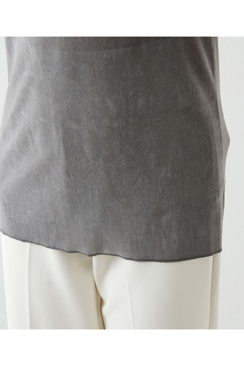 Whim Gazette(ウィム ガゼット)｜フロッキーバックシャンカットソー