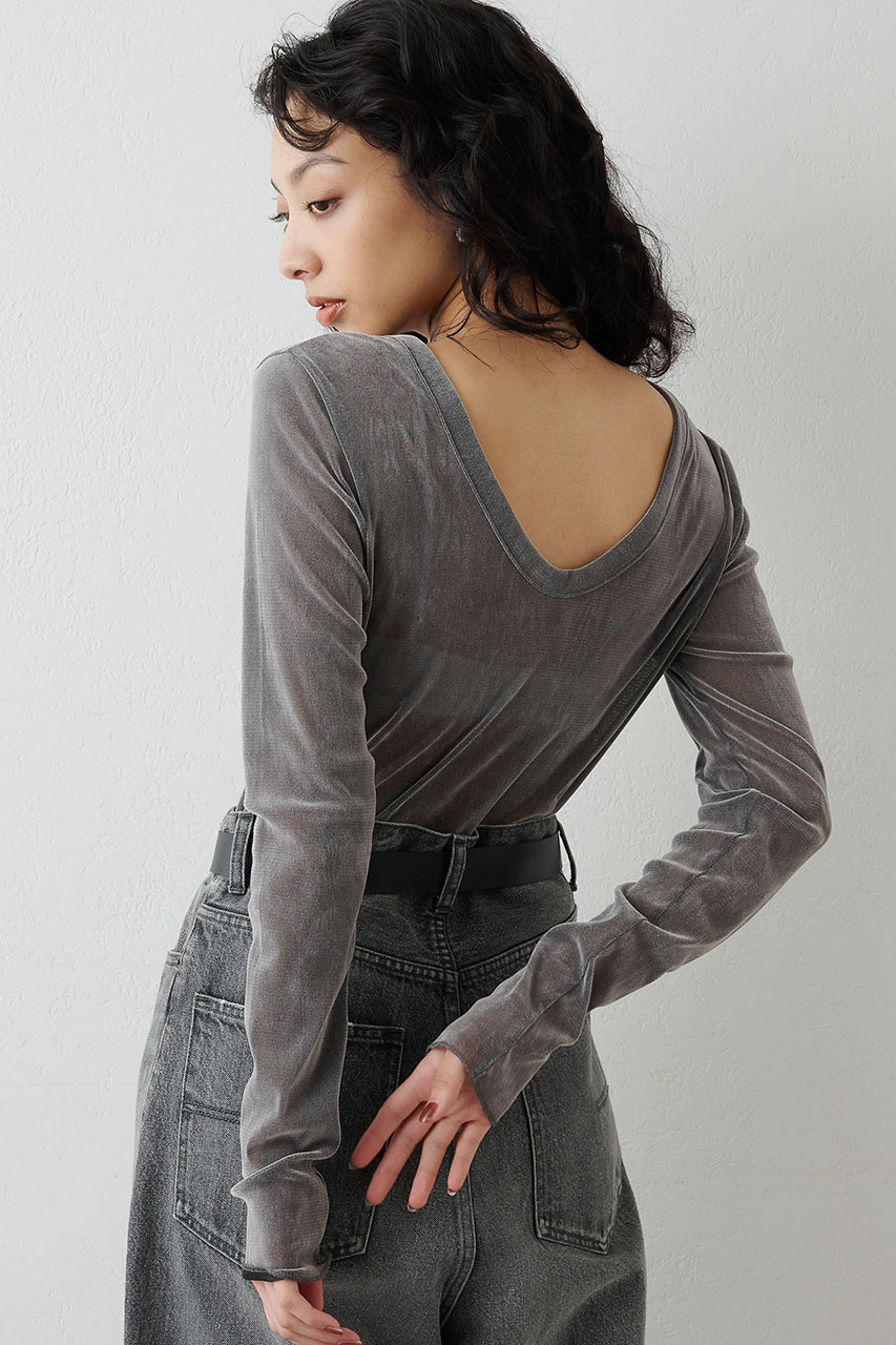 BACKDROP ハイバック用❗️ フロッキーバックシャンカットソー | Whim Gazette(ウィム ガゼット