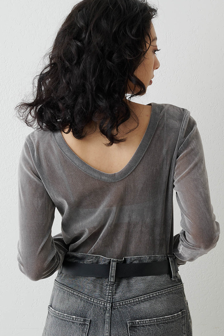 ウィムガゼット フロッキーバックシャンカットソー　タグ付き新品 Whim Gazette｜フロッキーバックシャンカットソー | Rakuten