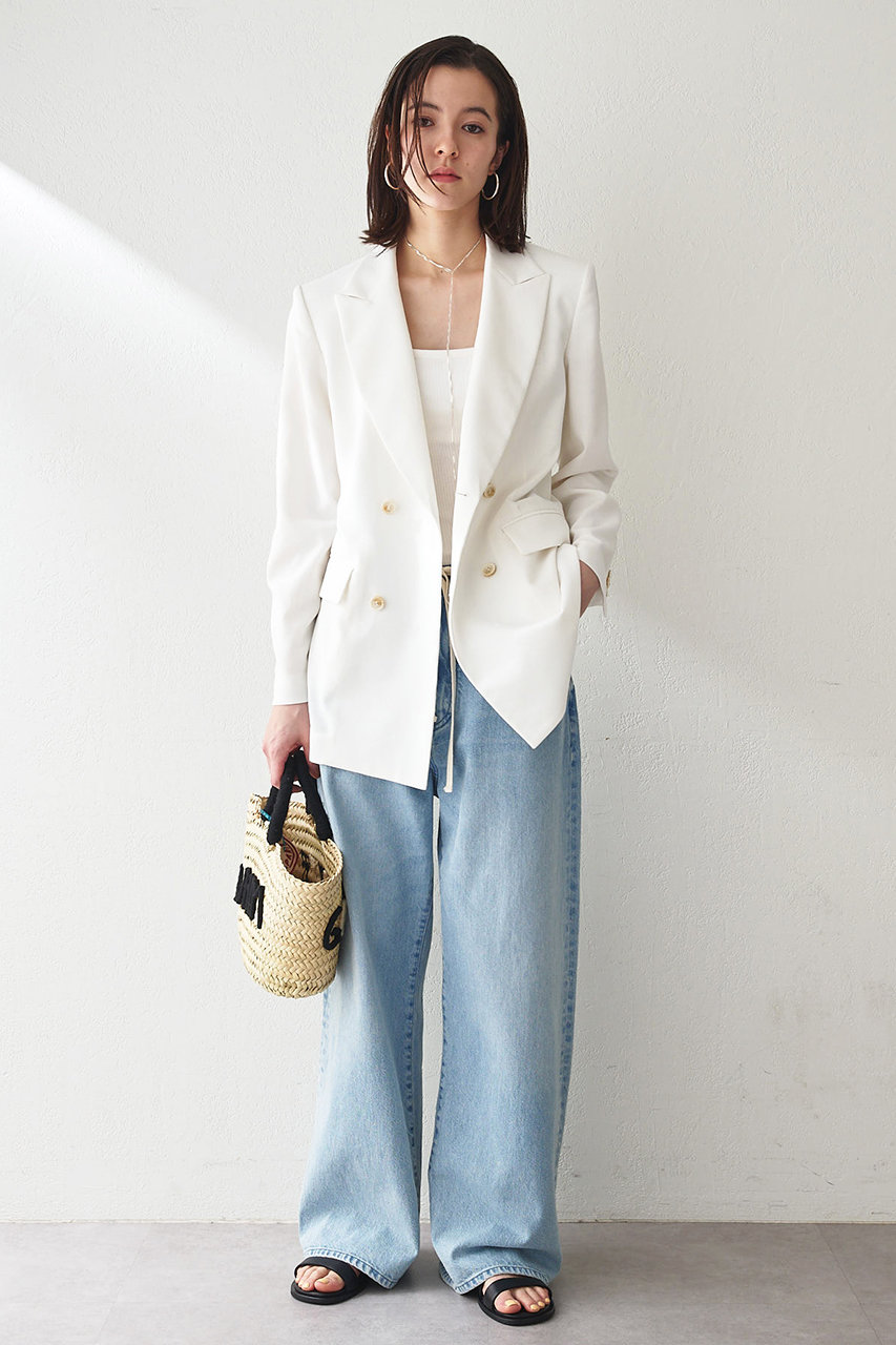 Whim Gazette(ウィム ガゼット)ドロストデニムパンツ Whim Gazette(ウィム ガゼット)のドロストデニムパンツ通販