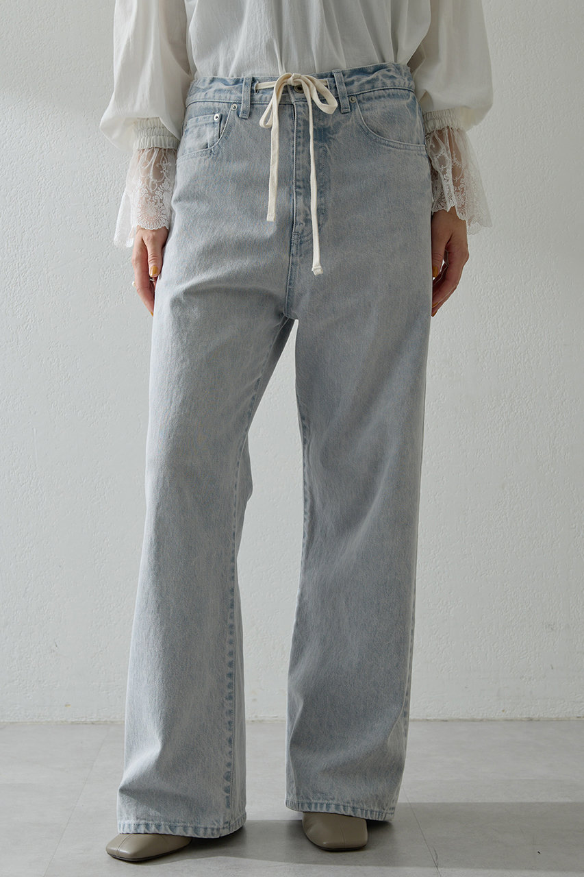 ドロストデニムパンツ