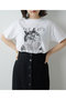【予約販売】CAT Tシャツ ウィム ガゼット/Whim Gazette オフホワイト