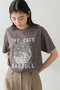 【予約販売】CAT Tシャツ ウィム ガゼット/Whim Gazette チャコールグレー