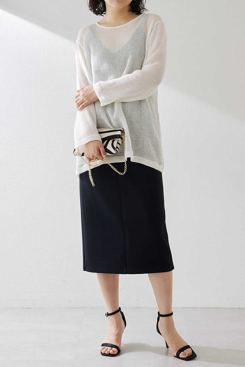 ウィムガゼット メッシュプルオーバー オフホワイト ウィム ガゼット