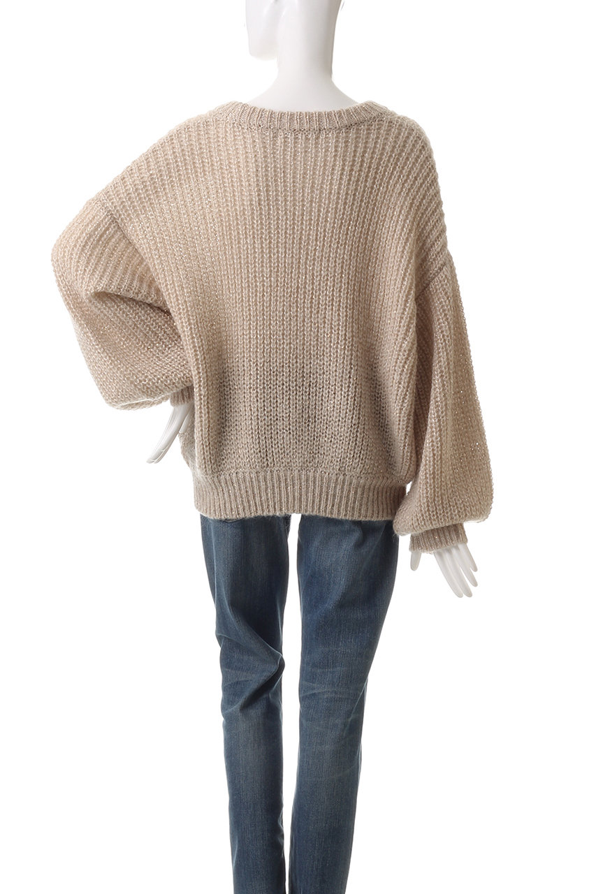 Whim Gazette(ウィム ガゼット)｜【THE PAUSE】スパンコールニットプル