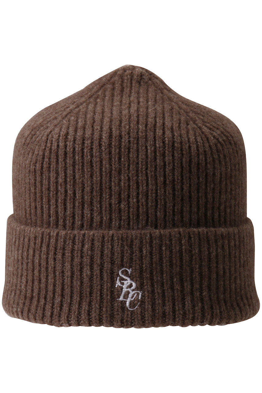 ウィム ガゼット/Whim Gazetteの【Sporty&Rich】SRC Wool Beanie(ブラウン/WGZ1042415C0003)