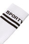 【Sporty&Rich】Bold Logo Socks ウィム ガゼット/Whim Gazette