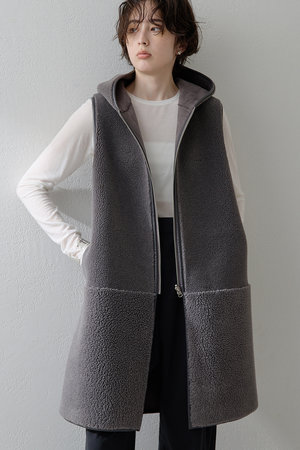 2024AW whimGazette シャギージャケットコート　完売品 2024AW whimGazette シャギージャケットコート 完売品 - メルカリ