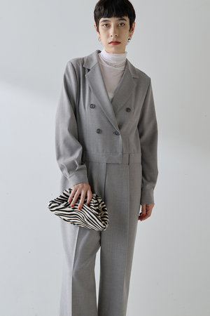 Whim Gazette ハイウエスト　サッカーラップパンツ　未使用訳あり Whim Gazette｜ウィム ガゼットのパンツ通販｜ELLE SHOP (エル