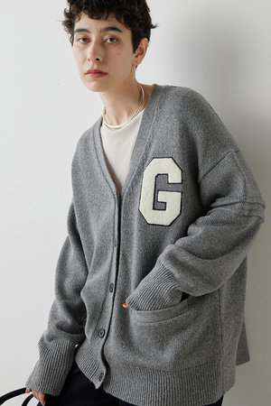 ウィム ガゼット/Whim Gazetteの【15th Anniversary】ワッペンカーディガン