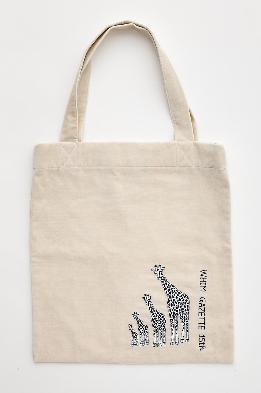 Whim Gazette(ウィム ガゼット)｜【15th Anniversary】【Tribu-to】TOTE BAG1/アイボリー  の通販｜ELLESHOP・(エル・ショップ)