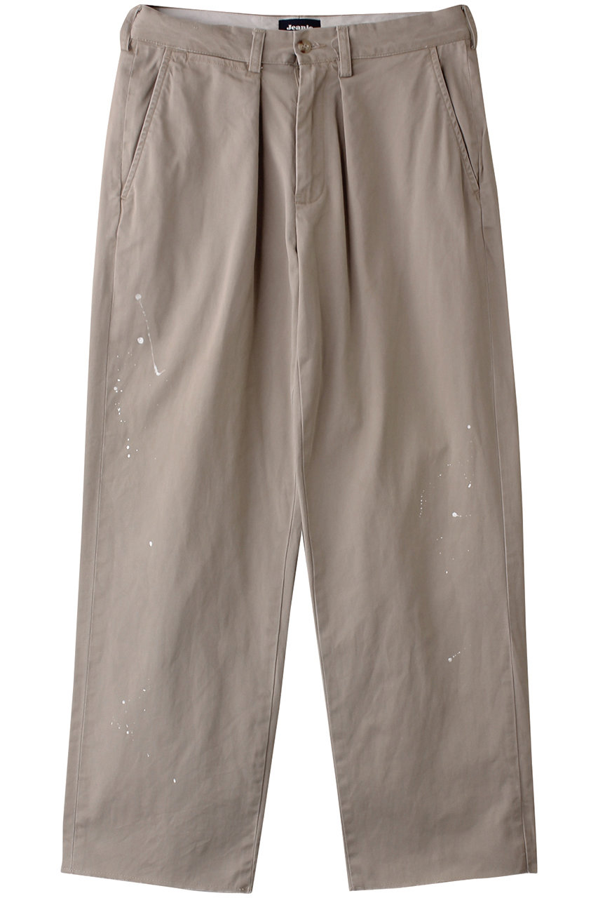 Whim Gazette 【Jeanie Blue】PAINTED PLEAT CHINO (ベージュ, F) ウィム ガゼット ELLE SHOP Whim Gazette 【Jeanie Blue】PAINTED PLEAT CHINO (ベージュ, F) ウィム ガゼット ELLE SHOP