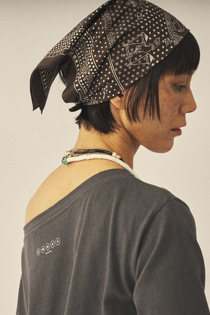 Whim Gazette(ウィム ガゼット)｜【GEMINI】バンダナ/ブラウン の通販