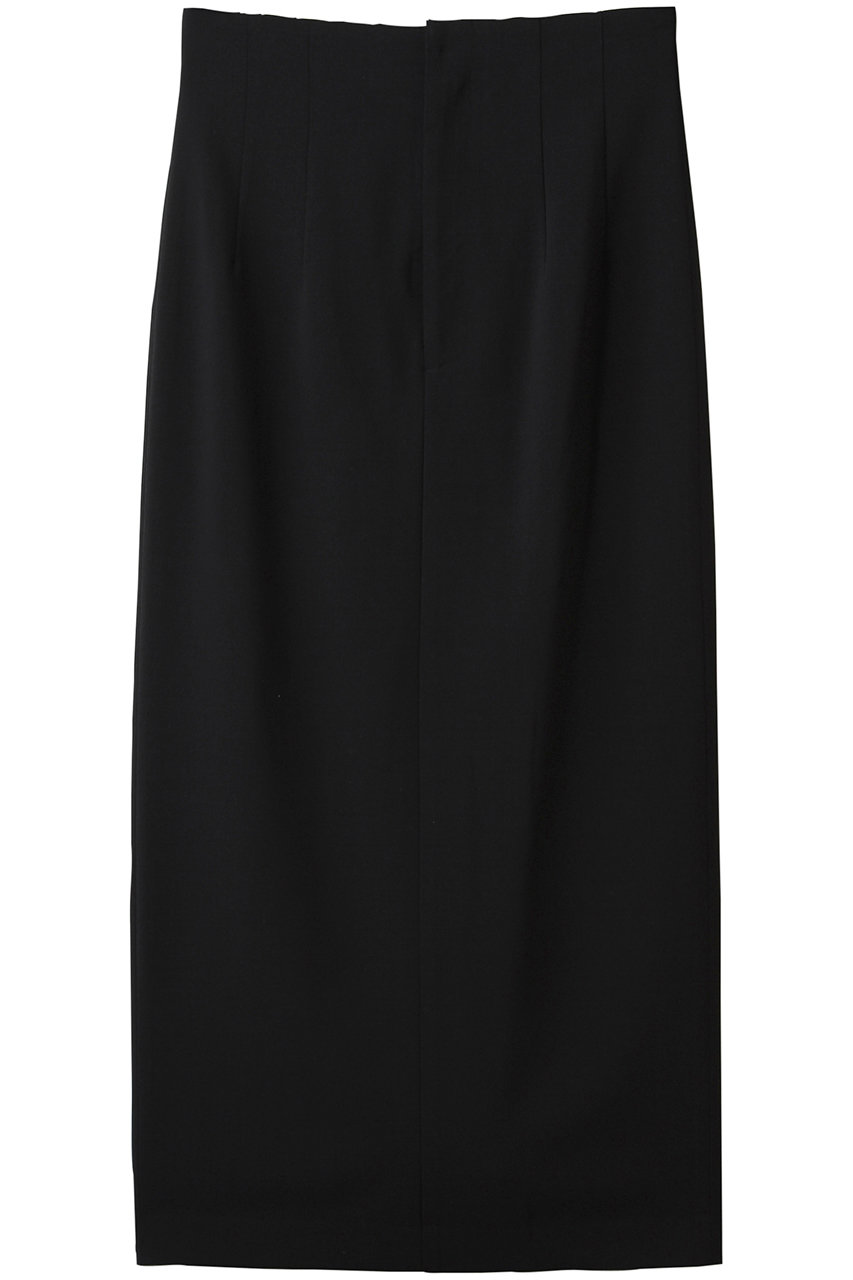 Whim Gazette Iラインハイウエストスカート (ブラック, 36) ウィム ガゼット ELLE SHOP Whim Gazette Iラインハイウエストスカート (ブラック, 36) ウィム ガゼット ELLE SHOP