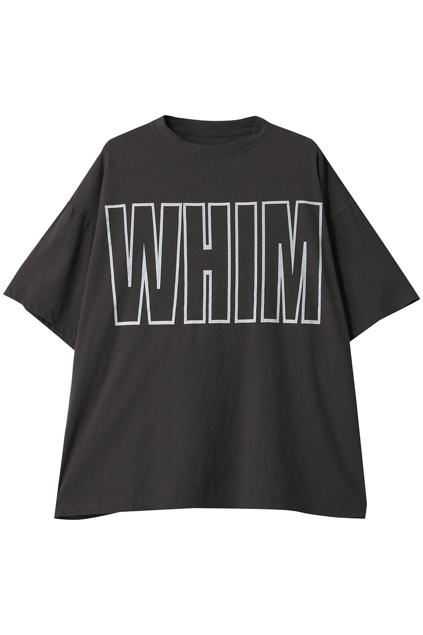 Whim Gazette tシャツ リラックスロゴTシャツ レディース