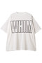 リラックスロゴＴシャツ ウィム ガゼット/Whim Gazette オフホワイト