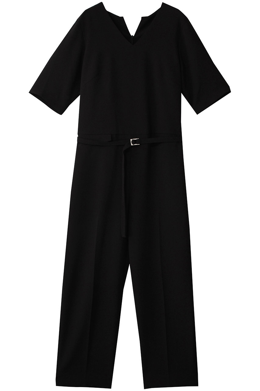 Whim Gazette 【THE PAUSE】Vネックジャンプスーツ (ブラック, F) ウィム ガゼット ELLE SHOP Whim Gazette 【THE PAUSE】Vネックジャンプスーツ (ブラック, F) ウィム ガゼット ELLE SHOP