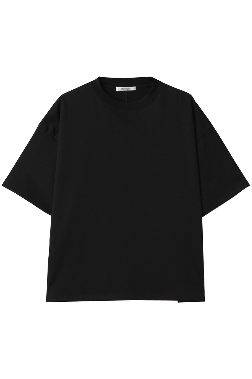 Whim Gazette クルーコットンジャージープルオーバー (ブラック, F) ウィム ガゼット ELLE SHOP Whim Gazette クルーコットンジャージープルオーバー (ブラック, F) ウィム ガゼット ELLE SHOP