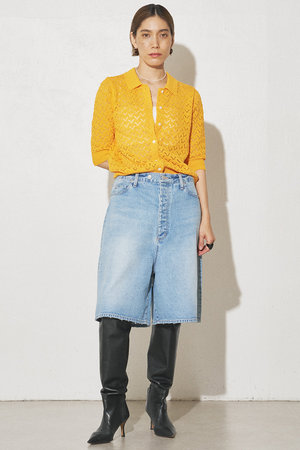 Whim Gazette（ウィムガゼット）　リボンショートパンツ　2023ss Whim Gazette（ウィムガゼット） リボンショートパンツ 2023ss