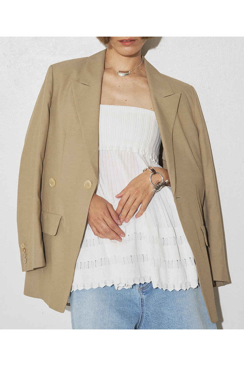 Whim Gazette(ウィム ガゼット)｜【GEMINI】ジャケット/ベージュ の