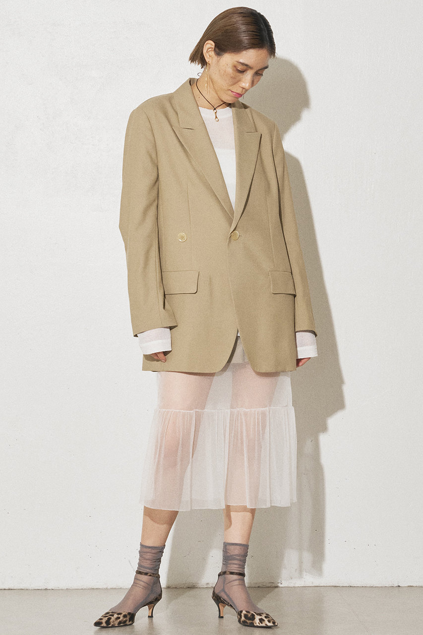 Whim Gazette(ウィム ガゼット)｜【GEMINI】ジャケット/ベージュ の