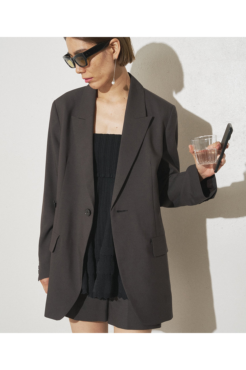 Whim Gazette 【GEMINI】ジャケット (ブラウン, F) ウィム ガゼット ELLE SHOP Whim Gazette 【GEMINI】ジャケット (ブラウン, F) ウィム ガゼット ELLE SHOP