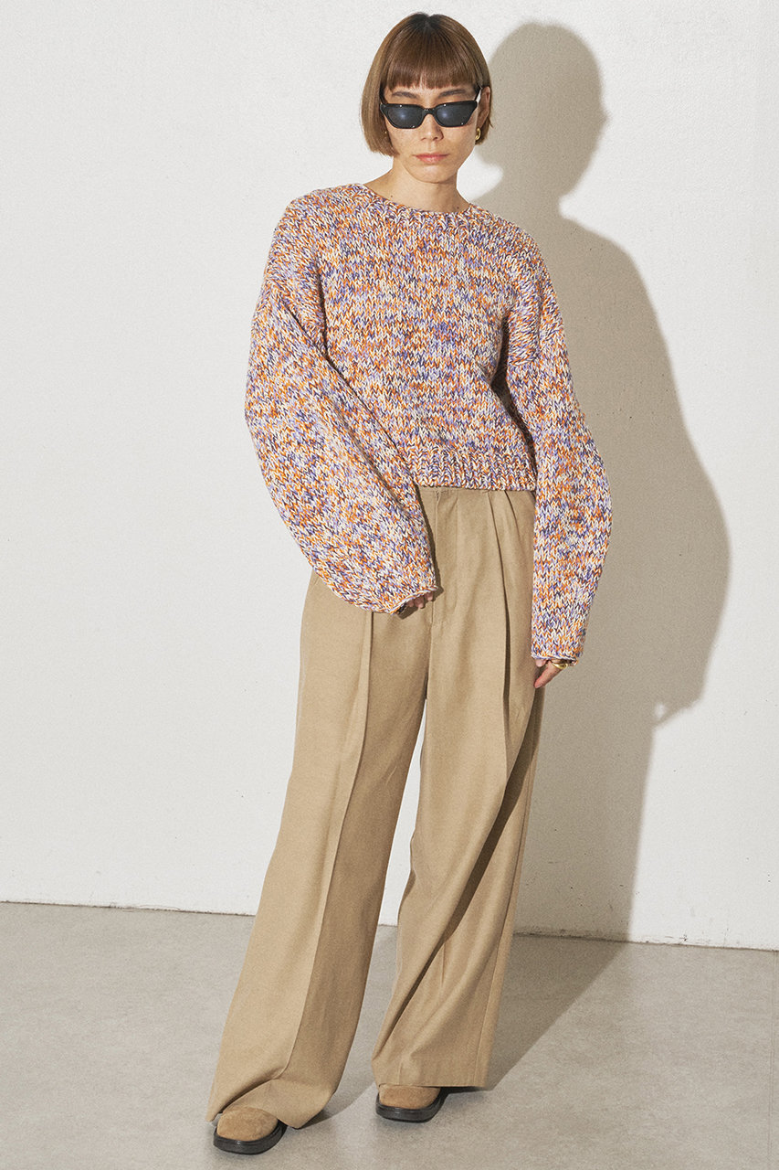 Whim Gazette(ウィム ガゼット)｜【GEMINI】ローゲージ2way MIXニット