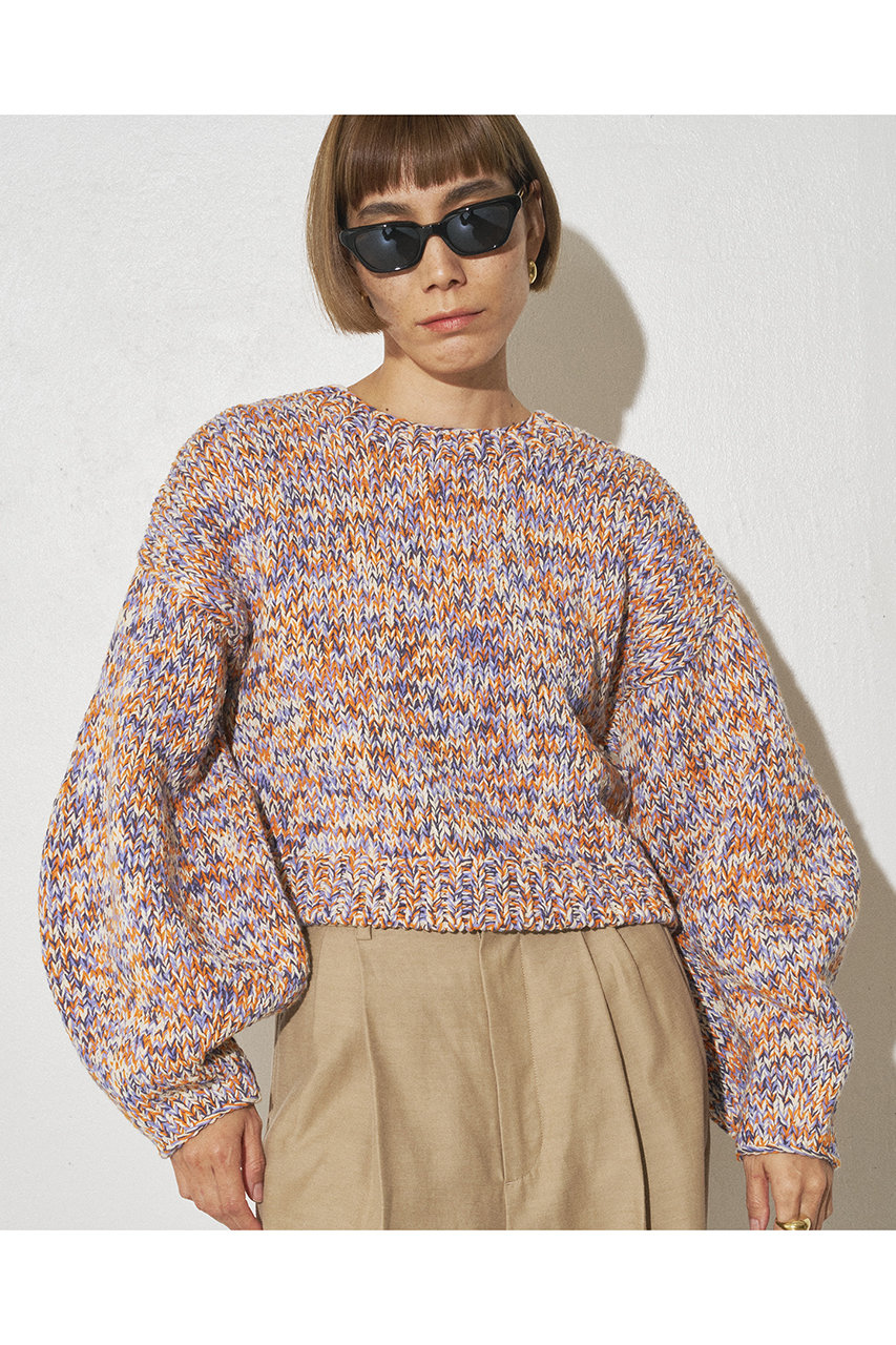 Whim Gazette(ウィム ガゼット)｜【GEMINI】ローゲージ2way MIXニット