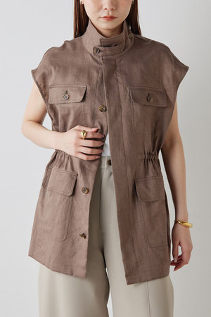 Whim Gazette ウィムガゼット 2025ss セットアップ ジレ（Whim
