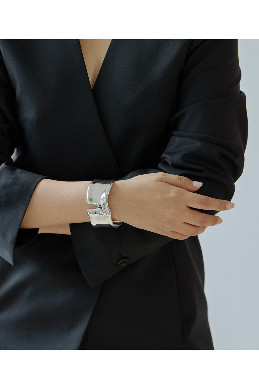 ウィムガゼット Whim Gazette 【Hoaw.】Curvy Bangle （silver