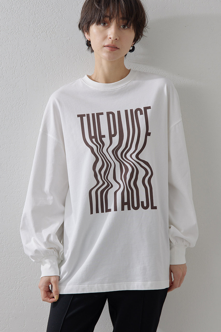 【THE PAUSE】ウィーグルロゴロングTEE