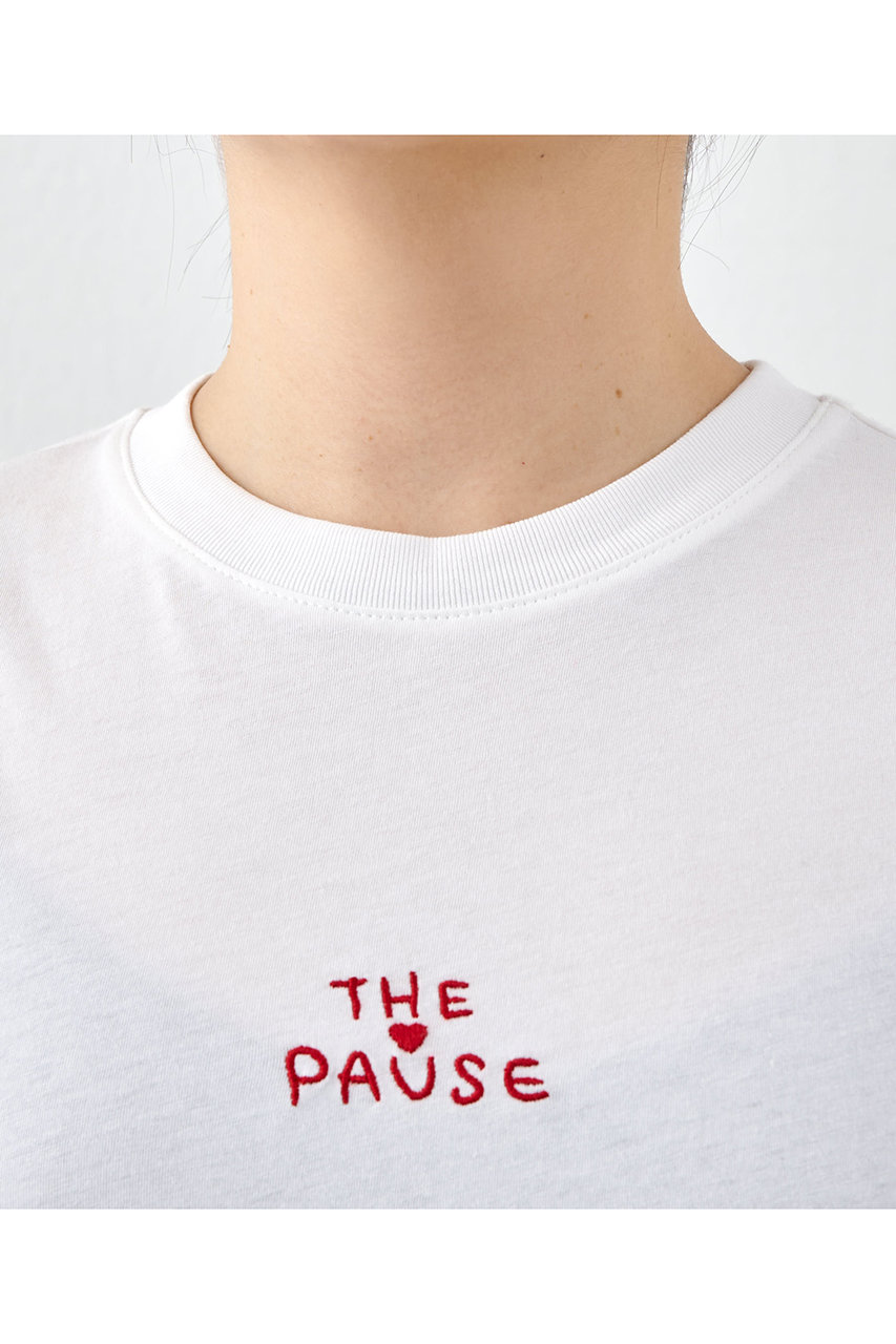 Whim Gazette(ウィム ガゼット)｜【THE PAUSE】THE PAUSE刺繍T