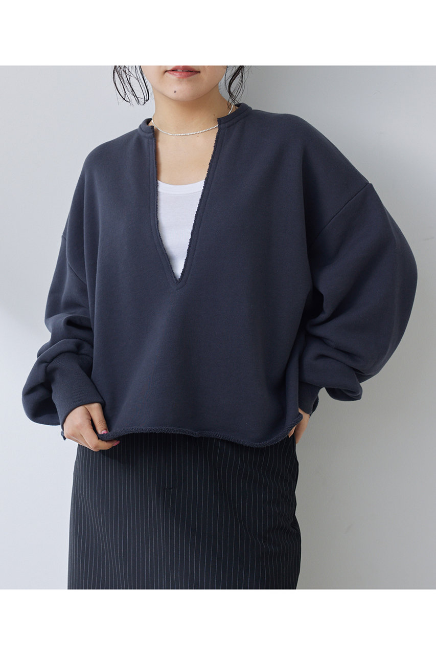 Whim Gazette（ウィムガゼット）　ピグメントロゴウラケプルオーバー ピグメントロゴウラケプルオーバー | Whim Gazette(ウィム