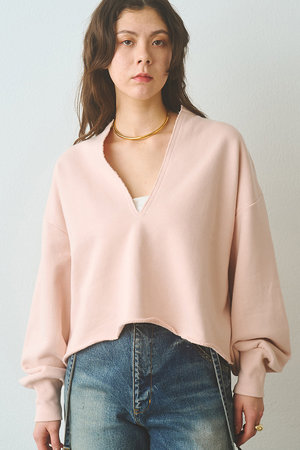 ウィム ガゼット/Whim GazetteのスウェットVネックプルオーバー2(110100/110105)