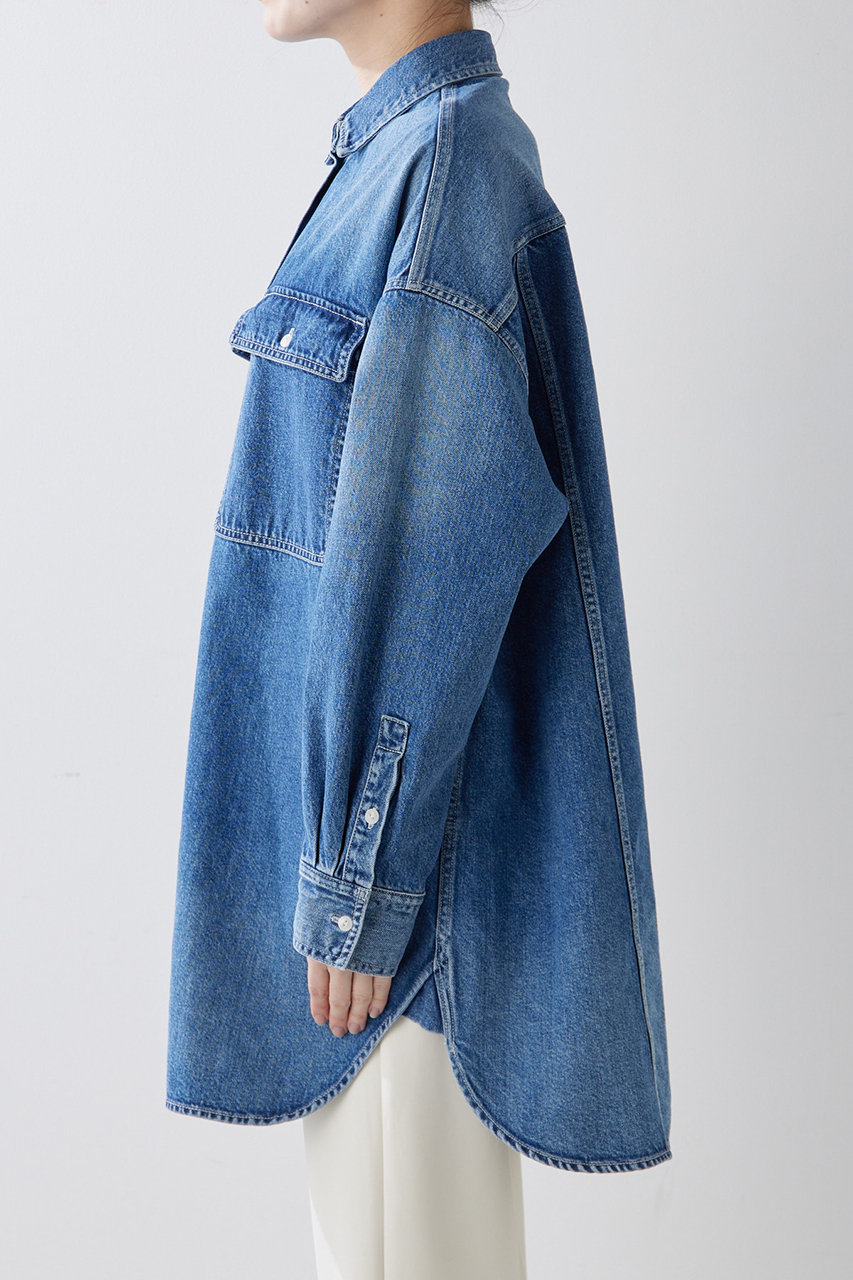 Whim Gazette　ウィムガゼット　DENIM　シャツ　ワンピース DENIMシャツワンピース | Whim Gazette(ウィム ガゼット