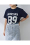 ナンバリングTシャツ ウィム ガゼット/Whim Gazette ネイビー