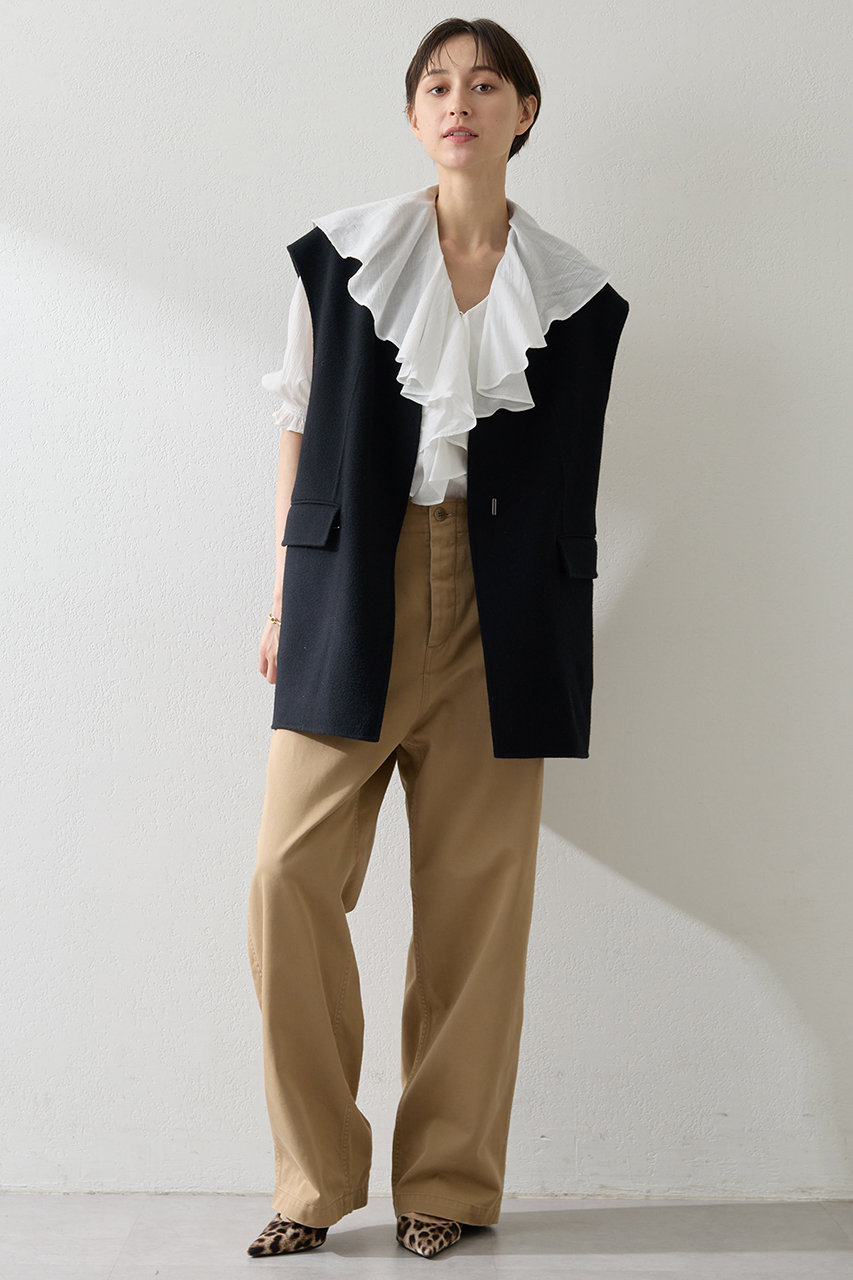 Whim Gazette バイオ加工チノパンツ (キャメル, 38) ウィム ガゼット ELLE SHOP Whim Gazette バイオ加工チノパンツ (キャメル, 38) ウィム ガゼット ELLE SHOP