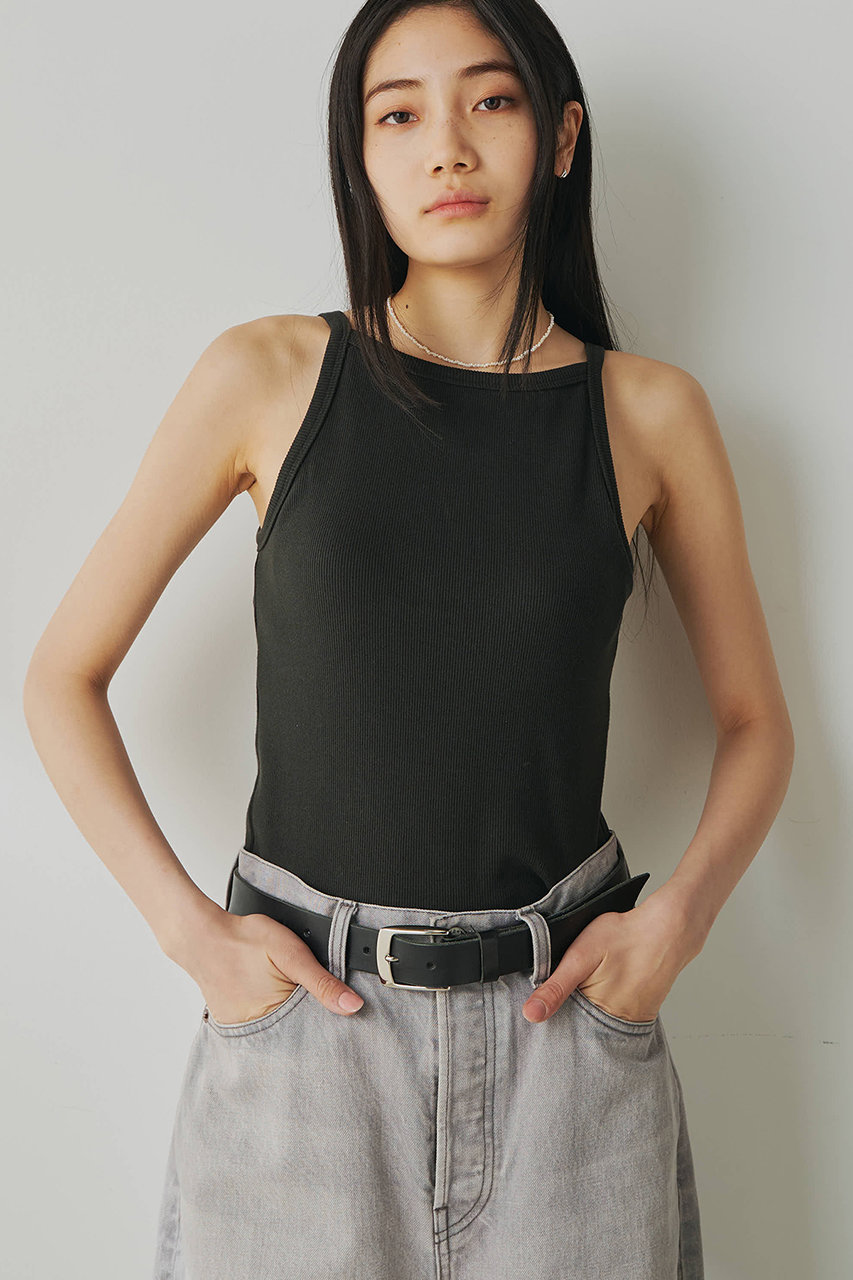Whim Gazette カップツキベアテレコキャミ (チャコールグレー, F) ウィム ガゼット ELLE SHOP Whim Gazette カップツキベアテレコキャミ (チャコールグレー, F) ウィム ガゼット ELLE SHOP