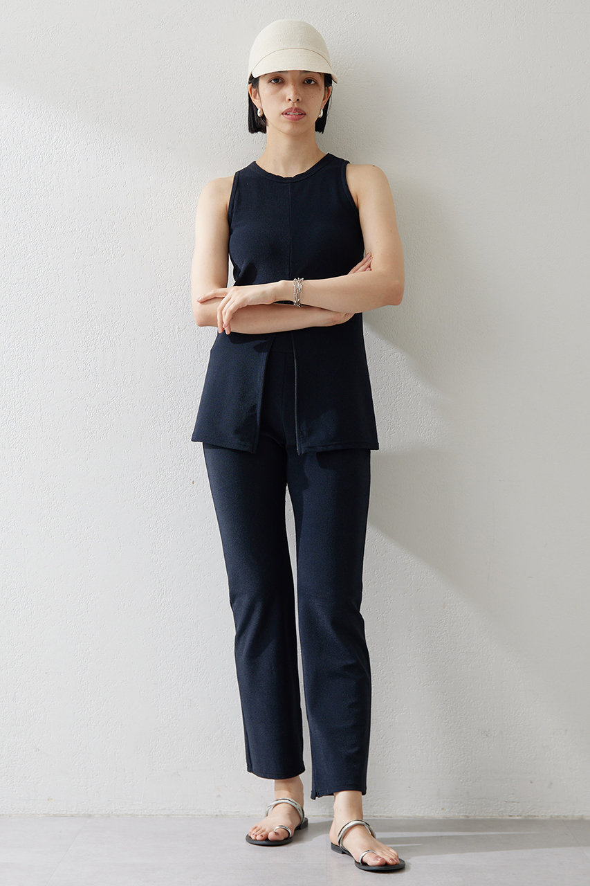 ウィムガゼット スリット入り パンツ 黒 36 Whim Gazette(ウィム ガゼット)｜〈水着〉パイルスリットパンツ