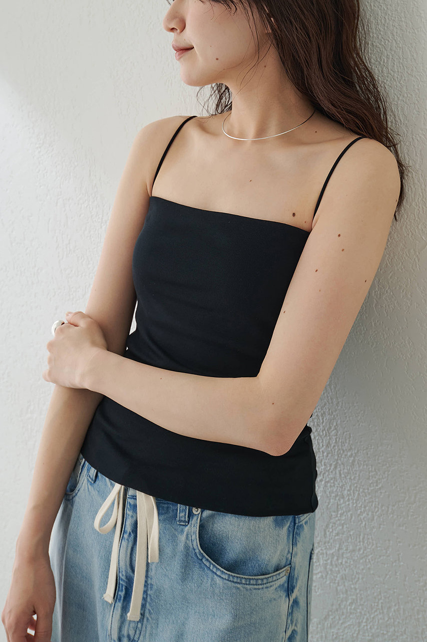 Whim Gazette 【myporter】キャミソール (ブラック, 38) ウィム ガゼット ELLE SHOP Whim Gazette 【myporter】キャミソール (ブラック, 38) ウィム ガゼット ELLE SHOP