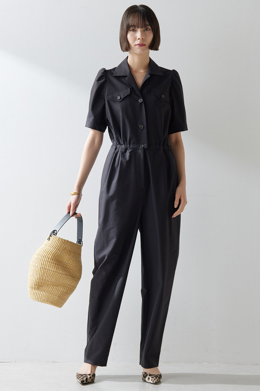Whim Gazette オックスオールインワン (ブラック, F) ウィム ガゼット ELLE SHOP Whim Gazette オックスオールインワン (ブラック, F) ウィム ガゼット ELLE SHOP