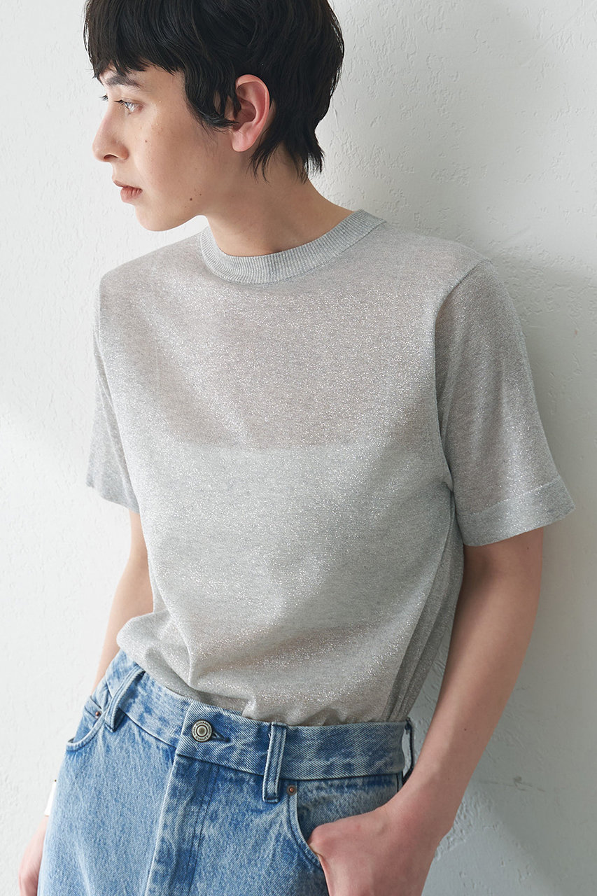Whim Gazette ラメプルオーバー (シルバー, F) ウィム ガゼット ELLE SHOP Whim Gazette ラメプルオーバー (シルバー, F) ウィム ガゼット ELLE SHOP
