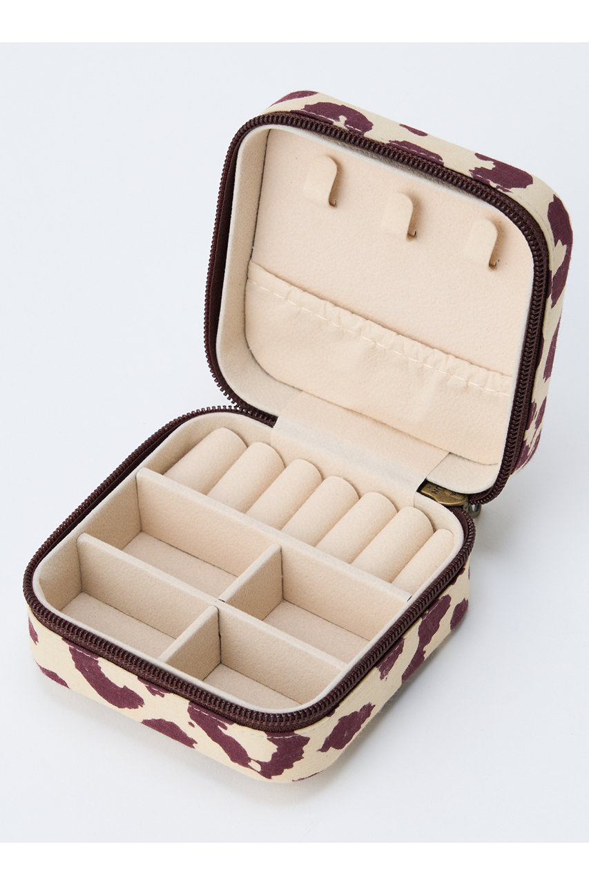 【新品】Whim Gazette （ウィムガゼット） アクセサリーBOXベージュ Whim Gazette(ウィム ガゼット)｜アクセサリーBOX/ベージュ の通販