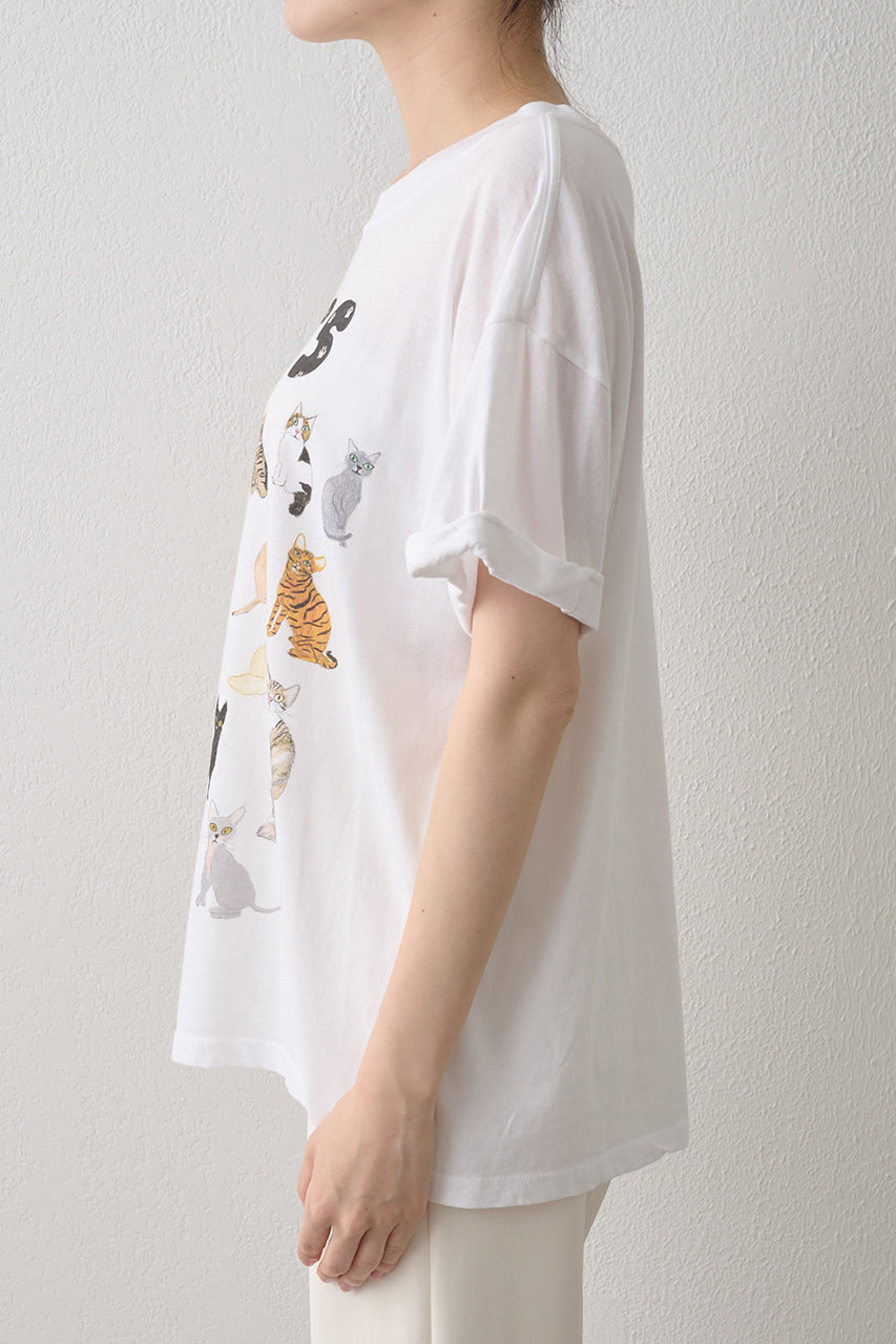 ウィムガゼット　CATS Tシャツ新品未使用 Whim Gazette(ウィム ガゼット)｜【UNFORTUNATE PORTRAIT】Cats