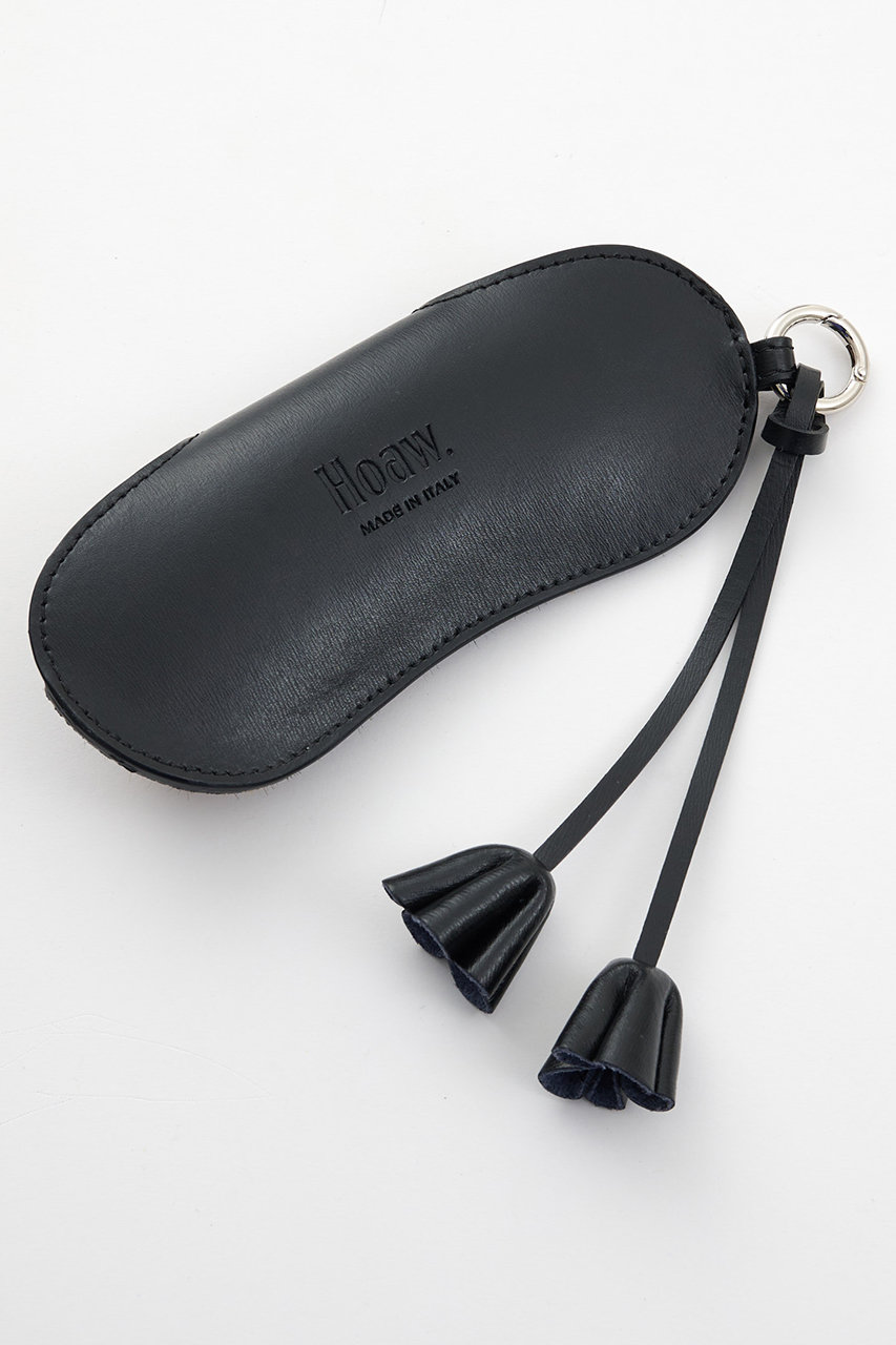 Whim Gazette(ウィム ガゼット)｜【Hoaw.】Glasses Case/キャメル の