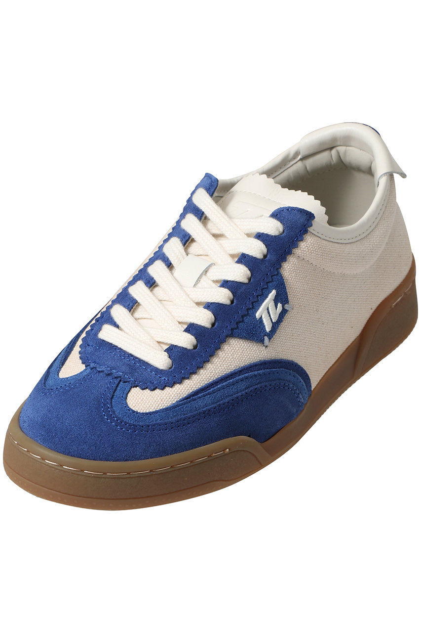 Whim Gazette 【THESING】キャンバススエードスニーカー (ブルー, 38(25.0)) ウィム ガゼット ELLE SHOP Whim Gazette 【THESING】キャンバススエードスニーカー (ブルー, 38(25.0)) ウィム ガゼット ELLE SHOP
