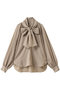 ボウタイブラウス ウィム ガゼット/Whim Gazette ベージュ