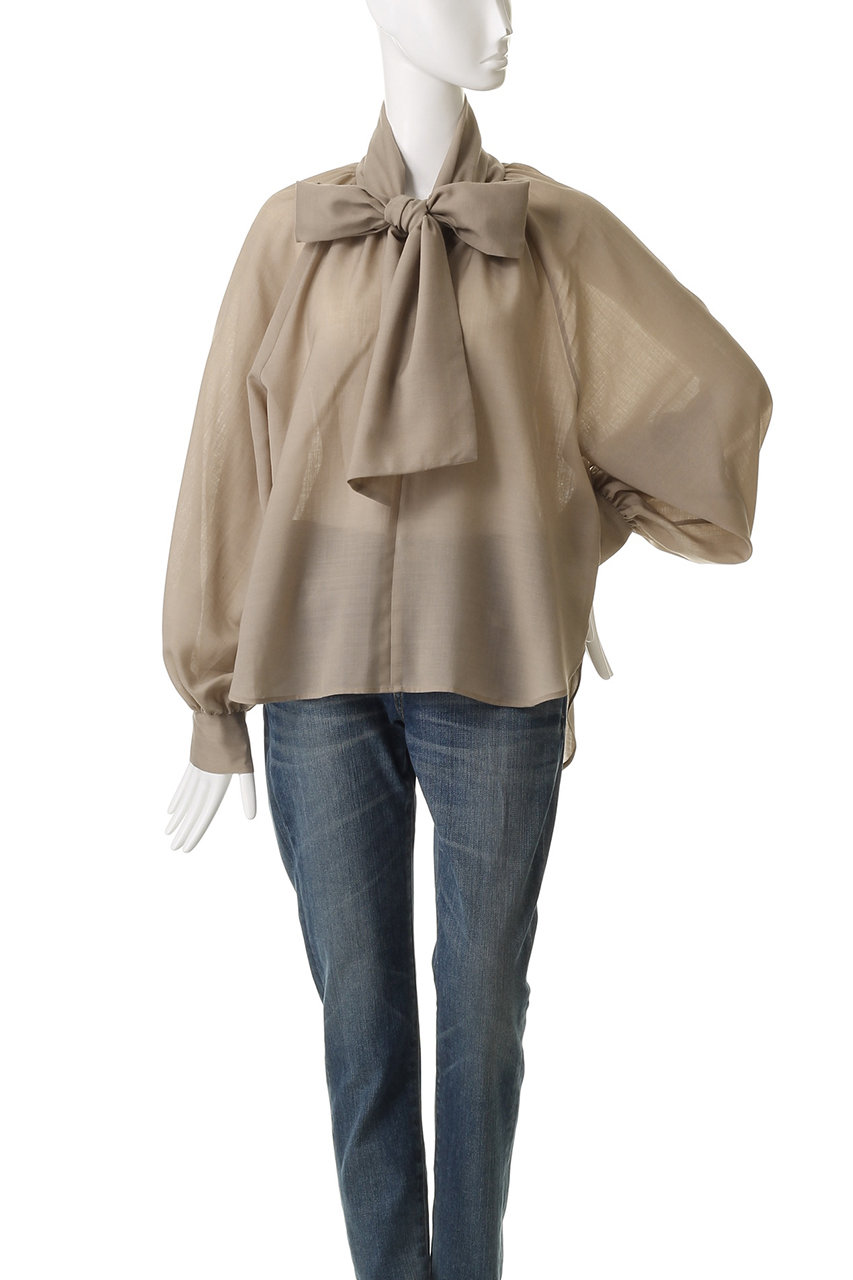 ウィムガゼット　ボウタイブラウス Whim Gazette ブラウス シャツ ボウタイブラウス レディース