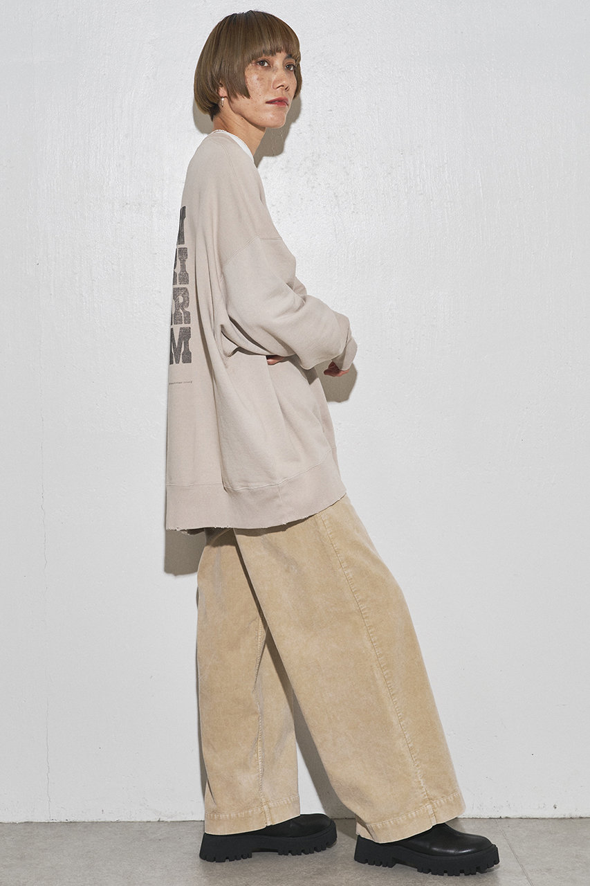 （K25133）★美品★ ムータマリン コーデュロイ パンツ L ベージュ Whim Gazette(ウィム ガゼット)｜【GEMINI】コーデュロイパンツ